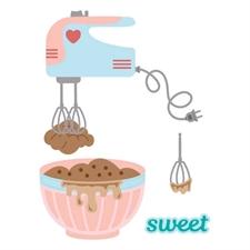 Spellbinders Dies - Make it & Bake it / Magic Mixer